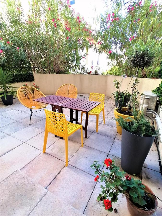 Studio Neuf 25 M2, Terrasse 35 M2 Proche Port Nice, Centre Ville מראה חיצוני תמונה