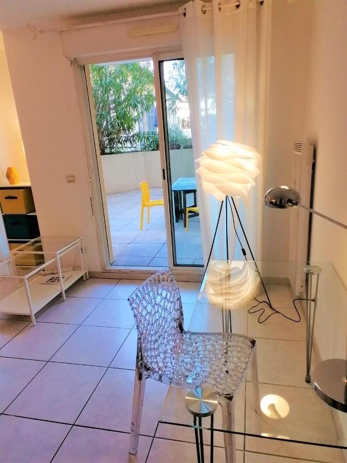 Studio Neuf 25 M2, Terrasse 35 M2 Proche Port Nice, Centre Ville מראה חיצוני תמונה