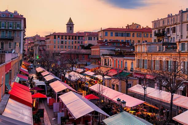 Studio Neuf 25 M2, Terrasse 35 M2 Proche Port Nice, Centre Ville מראה חיצוני תמונה